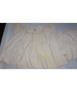Vintage Pale Pink Carters Baby Dress &amp; Panties Size 6 Months - $10.95 CAD