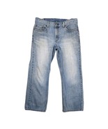 LEVI&#39;S 527 Boot Cut Denim Jeans Men&#39;s 32x27 Boy&#39;s 12H Stonewashed Distre... - $26.46 CAD
