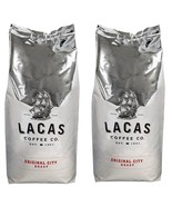 Lacas Original City Roast Whole Bean Coffee 5 lb - 2 PACK - $1,880.92 MXN