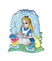 Walt Disney&#39;s Alice in Wonderland with Tea at the Tea Party Patch NEW UN... - £6.25 GBP