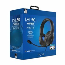 PDP Gaming LVL50 Wired Headset With Noise Cancelling Microphone: Black -... - $38.61
