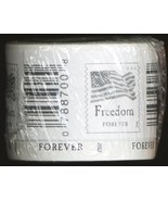"Four Flags" Sealed Roll of 100 Stamps Current First Class Rate - Stuart Katz - £95.10 GBP
