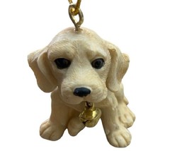 Gisela Graham London Christmas Ornament Yellow Lab  Puppy Dog Sitting Re... - £6.55 GBP