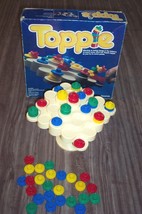 Vintage 1985 Topple Balance Game Pressman 1980s Complete - £19.08 GBP