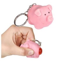 Naughty Pig Key Chain - $5.93