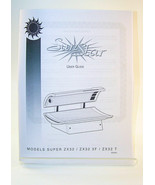 Sun Star Tanning Bed User Manual Super ZX32 ZX323F ZX32T User Guide sun ... - €8,52 EUR