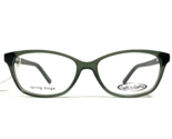 Eight to Eighty Eyeglasses Frames JOY Green Clear Cat Eye Full Rim 52-16... - $46.53