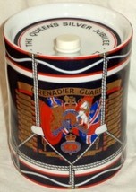 Camus Cognac Limoges Container ONLY Queen Elizabeth Silver Jubilee 1977 - $296.99