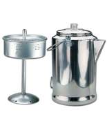World Famous - Percolator for Outdoor Use, 20 Cup Capacity, Made of Alum... - £33.95 GBP