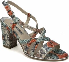 Rialto Weng Luxury Python Print Dress Heel Sandals  - US 6.5 - £41.20 GBP