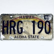 2016 United States Hawaii Aloha Passenger License Plate HRG 190 - £17.04 GBP