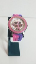 Lol Surprise Watch Accutime Purple and Pink Silicone Band New Battery In... - $7.59