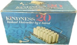 Clairol Kindness 20 Instant Hairsetter Hot Rollers Curlers Box Instructions 1968 - £68.38 GBP