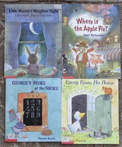 4 books Where is the Apple Pie? George Paints His House, George&#39;s Store at the - £5.49 GBP