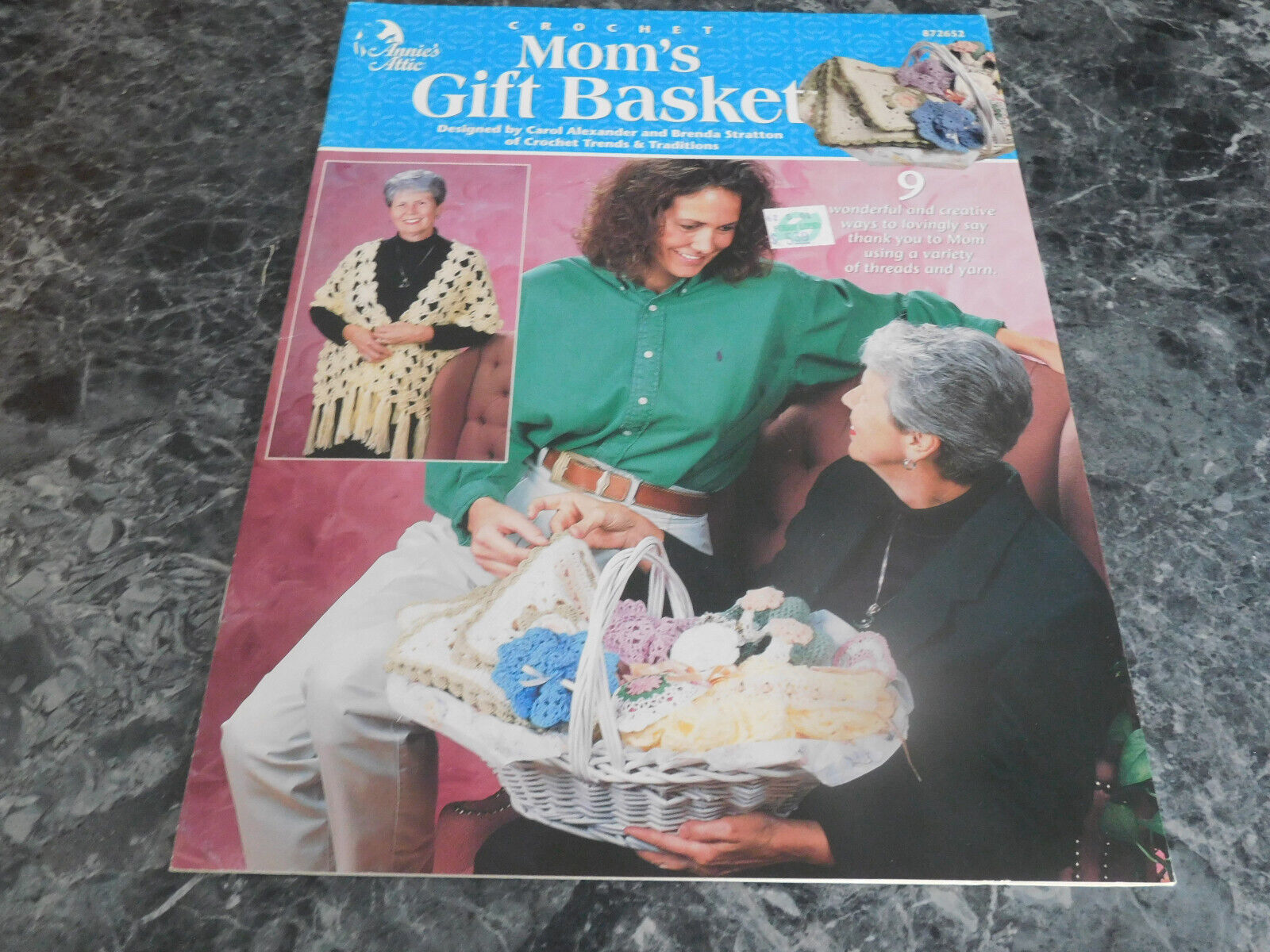 Crochet Mom's Gift Basket by Carol Alexander - $4.99