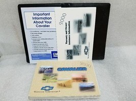 2000 Cavalier Owners Manual Set With Case 19298 - $13.85