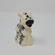 2002 Mattel Fisher Price Little People Zebra toy figure 3&quot; tall - $7.91