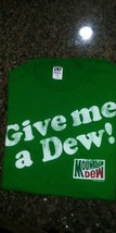 GIVE ME A DEW - OPTIMA S GREEN T SHIRT - £2.32 GBP