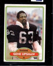 1980 Topps #449 Gene Upshaw Vg+ Raiders Hof *AZ3761 - £1.90 GBP