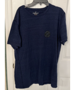 American Eagle Active Flex Mens T-Shirt Sz L Blue W Graphic Design on Bo... - £10.99 GBP