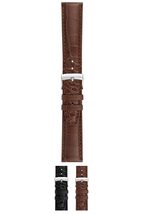 Morellato Heritage Genuine Alligator Leather Watch Strap - Dark Brown - 20mm - C - £183.81 GBP