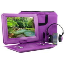 Trexonic 14.1 Inch Portable DVD Player with Swivel TFT-LCD Screen and USB,SD,AV, - £128.48 GBP