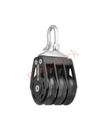 Sailboat Hardware 75 mm 3 Inch Aluminum Triple Block Max 2000kg 2776 - $591.41 CAD