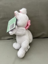 Disney Parks Aristocats Marie Cat Snuggle Snapper Plush Doll NEW RETIRED image 6