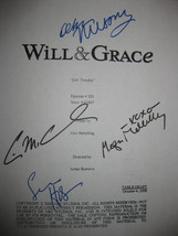 Will and & Grace Signed TV Screenplay Script Girl Trouble Debra Messing Eric McC - $16.99