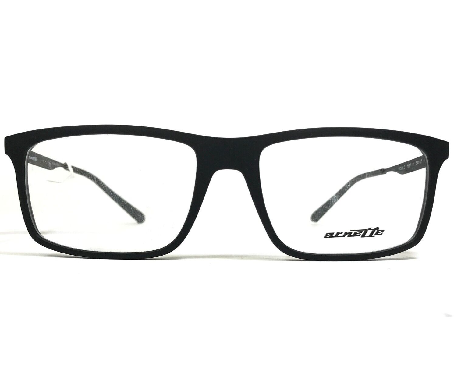 Primary image for Arnette Eyeglasses Frames WOOt! C 7137 01 Matte Black Square Full Rim 54-17-140