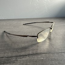 Oakley Eyeglasses Half Frame Transistor 22-217 Brown Men Women 54[]18 13... - $39.87