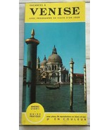Vacances A Venise Program Guide Book Fold-out Map - 129 pages - Vintage ... - $14.65