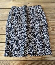 J Crew Women’s No. 2 Pencil skirt size 10 Cheetah print Brown S9x1 - £15.43 GBP
