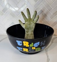 Halloween Trick Or Treat Gemmy Grabbing Mummy Hand Animated Candy Bowl R... - £15.81 GBP