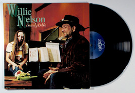 Willie Nelson - Family Bible (1980) Vinyl LP • Country Gospel, Stand By Me - $449.49 MXN