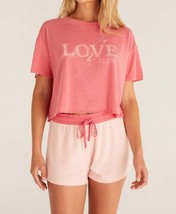 Z Supply vintage love tee in Pink Cherry - size M - £27.71 GBP