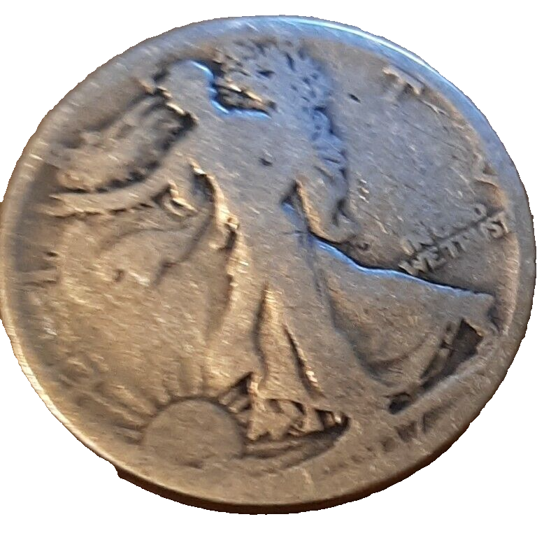 Primary image for ½ Half Dollar Walking Liberty Silver Coin 1917 S San Francisco Mint 50C KM#142