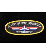 Vtg NOS Embroidered Academy of Model Aeronautics Instructor Patch Unique - €12,87 EUR