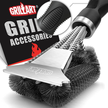 Grill Brush and Scraper, Extra Strong BBQ Cleaner Accessories, Safe Wire Bristle - £20.95 GBP