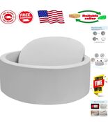 Stylish 35.4&quot; Grey Foam Ball Pit - Kids Safe Play Area for Indoor &amp; Outd... - $1,695.83 MXN
