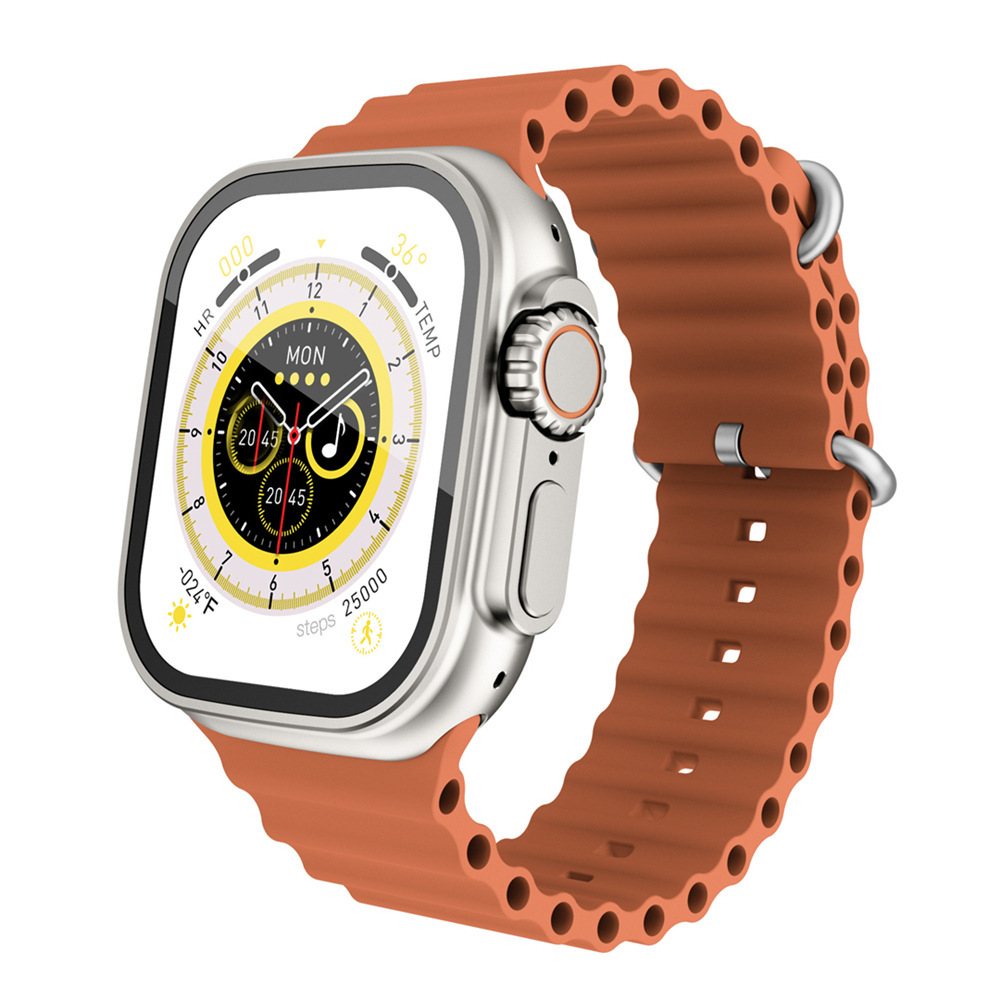 X9 + Ultra2 Smart Watch Bluetooth Calling Heart Rate Blood Pressure Health Monit