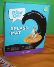 Play On! Splash Mat For Dogs Size Large Up To 110 Pounds Outdoor Pet Fun Travel - £31.13 GBP