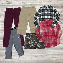 Clothes Lot Girls 14 16 XL 6pcs Burberry Capri Pants Fall School Wardrob... - $37.42
