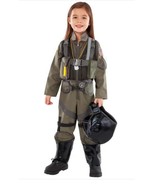 Teetot Boys Girls Fighter Pilot Costume Green Jumpsuit Helmet Compass Ha... - $89.42 CAD