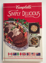 vintage 90&#39;s cook book hard covered Campbell&#39;s simply delicious recipes 1992 - £6.13 GBP