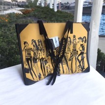 Izak New York Designer Save the Bees! Tote Purse Yellow / Black NWT  MSR... - $29.64