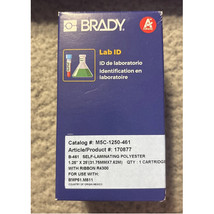 Brady M5C-1250-461 SELF-LAMINATING CRYOGENIC POLYESTER LABELS WITH RIBBO... - €77,88 EUR