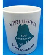 NAS Brunswick VPB111 / VP21 Coffee Cup U.S. Navy 1999 Reunion Mug 11oz W... - €8,11 EUR