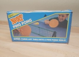 Vintage 1987 Official NERF PING PONG Game! in Original Box! Complete - £12.15 GBP