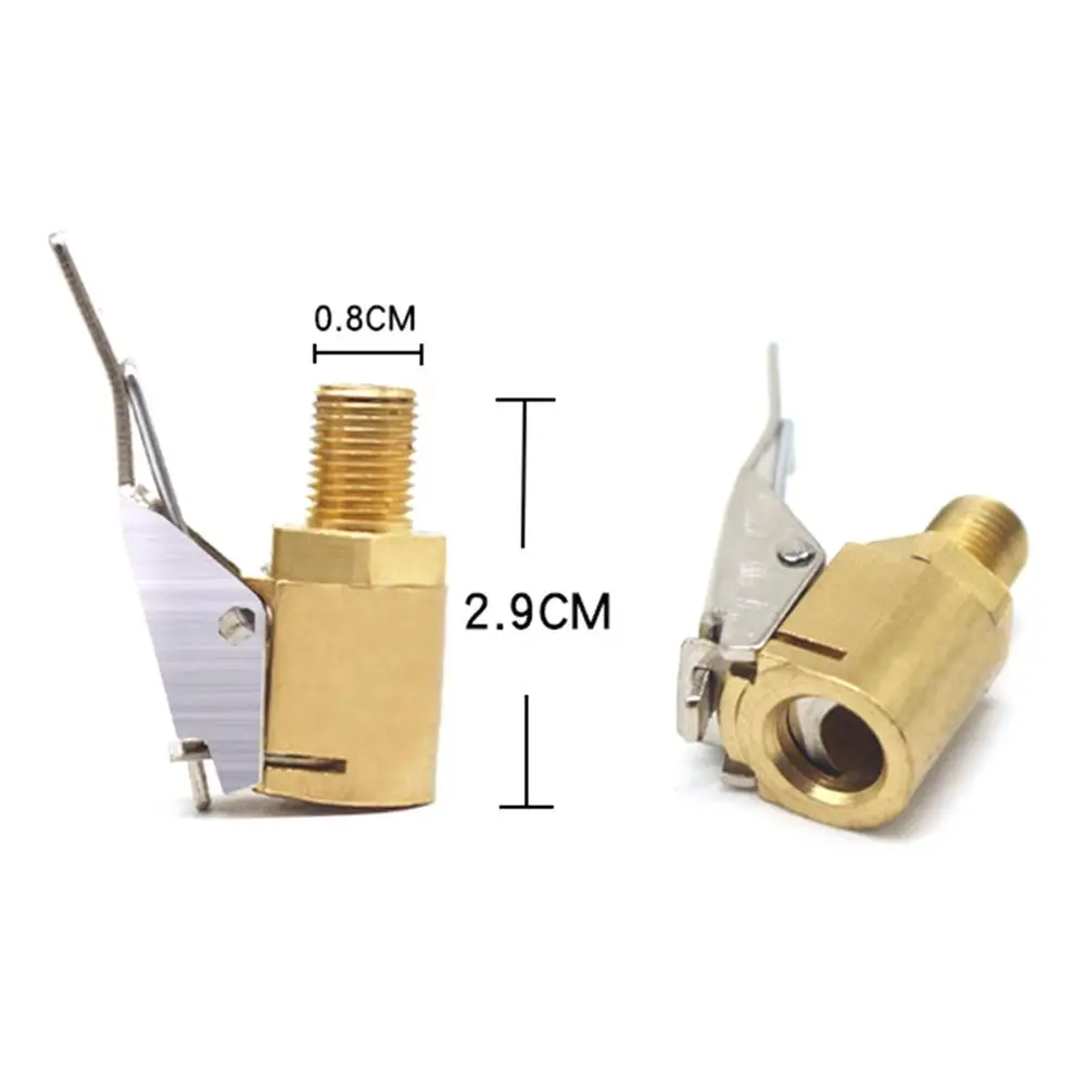 New Advanced  Air Chuck Inflator Pump ValvesConnector Clip-on Adapter Car ss 8mm - £37.56 GBP